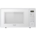 Sharp® 1.1 cu. ft. Mid Size Countertop Microwave Oven With 11.25 Turntable; 1000 W, Smooth White