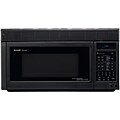 Sharp® 1.1 cu. ft. Over The Range Convection Specialty Microwave Oven; 850 W, Smooth Black