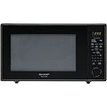 Sharp R659YK Carousel 2.2 Cu. Ft. 1200W Countertop Microwave Oven - Black