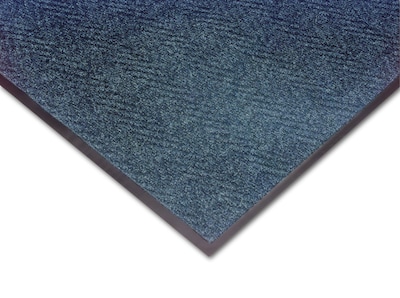 NoTrax Akro Chevron Fiber Best Entrance Floor Mat, 36 x 60, Slate Blue (105S0035BU)