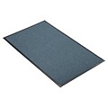 NoTrax® Portrait™ Tufted Polypropylene Yarn Best Entrance Floor Mat, 3 x 10, Slate Blue