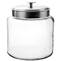 Anchor Hocking® 1.5 gal Glass Montana Jar With Silver Lid, Clear