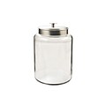 Anchor Hocking® 2.5 gal Glass Montana Jar With Silver Lid, Clear