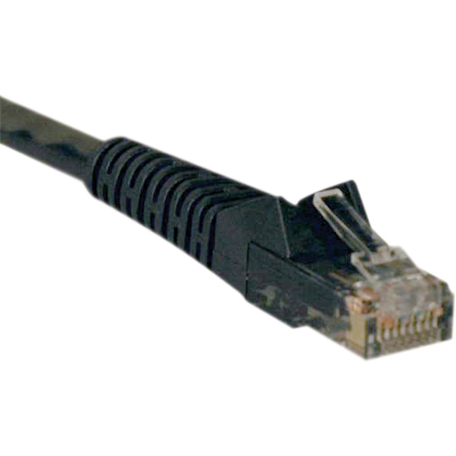 Tripp Lite® 7 Cat6 RJ45 Male/Male Gigabit Snagless Molded Patch Cable; Black