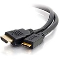 C2G® 9.84 HDMI Male/Mini-HDMI Male High Speed Digital Audio/Video Cable With Ethernet; Black