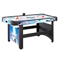 Hathaway Face-Off 5 Air Hockey Table With Electronic Scoring, Blue/Black (BG1009H)
