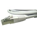 Shaxon 50 Molded Category 6 RJ45/RJ45 Shielded Patch Cord, White