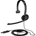 Sennheiser PC 26 Single Ear Control PC USB Headset, Black