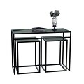 Convenience Concepts Accent Table 30 Metal & Glass