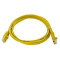 Shaxon 3 Molded Category 6 RJ45/RJ45 Patch Cord, Yellow