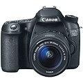 Canon® EOS 70D 20.2 MP Digital SLR Camera; Body Only, Black