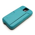 CM4 Q Card Ultra-slim Wallet Case For Samsung Galaxy S4, Pacific Green