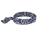 Ergodyne Chill-Its 6700 Evaporative Cooling Bandana, Navy Western, One Size, 24/Carton (12306)