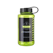 Ergodyne® Chill-Its® 1 Liter Wide Mouth Plastic Water Bottle, Lime