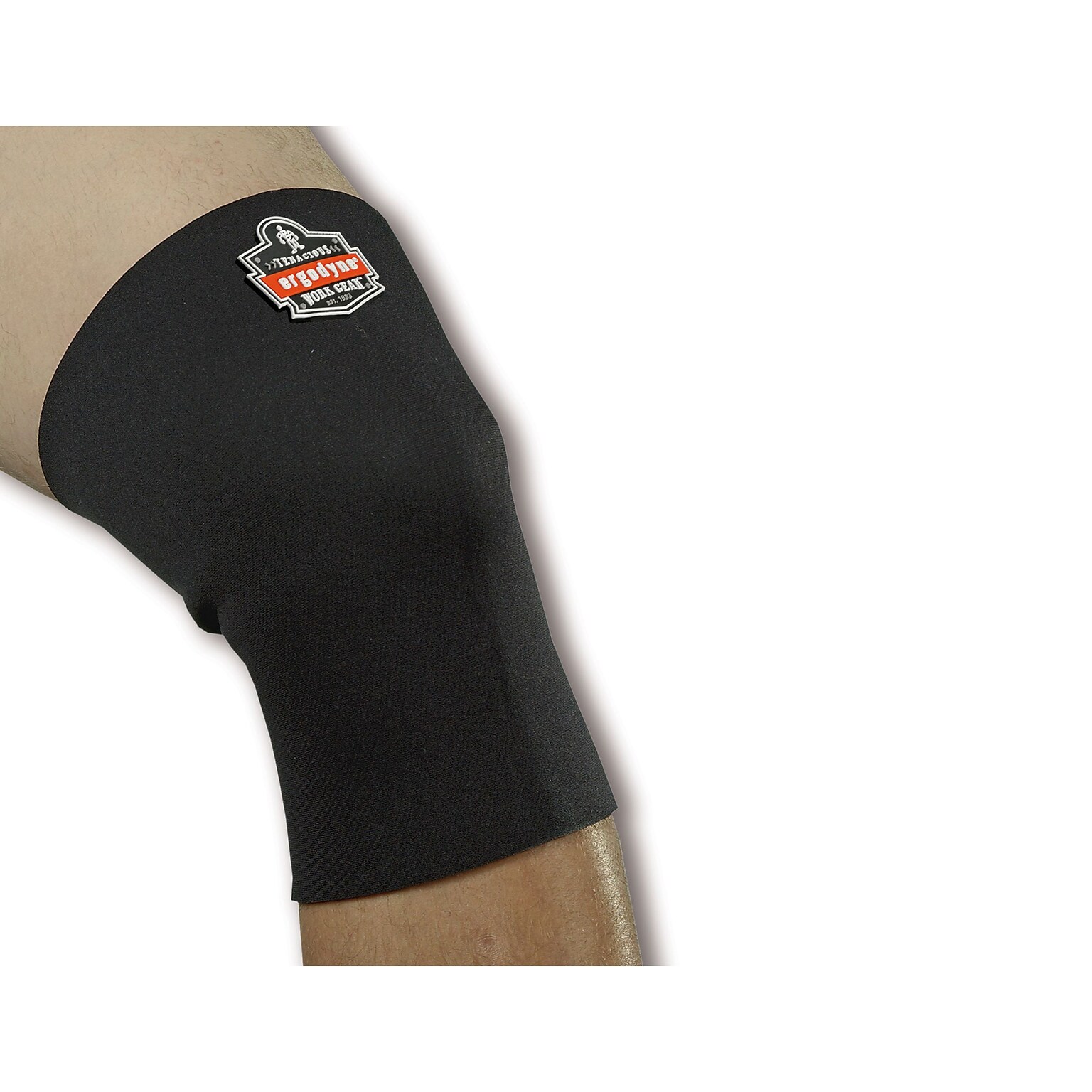 Ergodyne® ProFlex® Single-Layer Neoprene Knee Sleeve, Black, Large