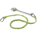 Ergodyne® Squids® Extended Stainless Dual Carabiner, 15 lbs., Lime
