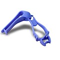 Ergodyne® Squids® Glove Grabber With Belt Clip, Blue, 6/Pack