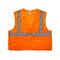 Ergodyne GloWear 8215BA High Visibility Sleeveless Safety Vest, ANSI Class R2, orange, 2XL/3XL (2106