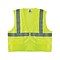 Ergodyne GloWear 8220Z High Visibility Sleeveless Safety Vest, ANSI Class R2, Lime, S/M (21123)