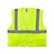Ergodyne GloWear 8220HL High Visibility Sleeveless Safety Vest, ANSI Class R2, Lime Yellow, S/M (211