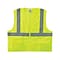 Ergodyne GloWear 8225Z High Visibility Sleeveless Safety Vest, ANSI Class R2, Lime, S/M (21163)