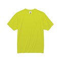 Ergodyne GloWear 8089 High Visibility Short Sleeve T-Shirt, Lime, Large (21554)