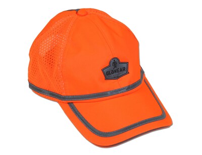 Ergodyne GloWear® 8930 High Visibility Baseball Cap, Orange, One Size (23238)