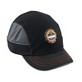 Ergodyne® Skullerz Nylon Taslan Short Brim Bump Cap, Black