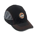 Ergodyne Skullerz Nylon Long Brim Bump Cap, Black (23344)