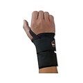 Ergodyne ProFlex® 4010 Double Strap Right Wrist Support, Small, Black