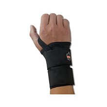 Ergodyne ProFlex 4010 Elastic Wrist Support with Double Strap, Large (70036)