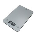 American Weigh Scales Onyx Ultra Slim Digital Kitchen Scale, Silver (ONYX5KSL)