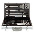 Mr. Bar-B-Q® Stainless Steel Tool Set With Aluminum Case; 30 Pieces/Set