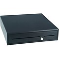 APG Cash Drawer® Electronic Cash Drawer With Key Lock; Black