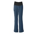 Ocean AVE™ Ladies Yoga Elastic Waist Scrub Pant, Caribbean Blue, XS