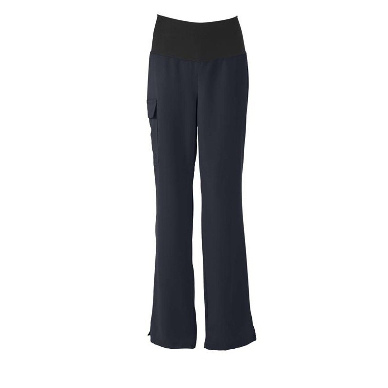 Medline Ocean ave Women Large Tall Yoga Scrub Pants, Navy (5560NVYLT)