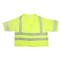 Mutual Industries Gann ANSI Class 3 Solid Durable Flame Retardant Safety Vest, Lime, 4XL