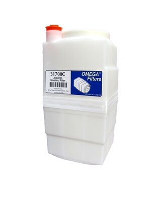 Atrix™ 31700-1P Standard Filter Cartridge For Omega Supreme HEPA/ULPA Cleanroom Vacuums, White