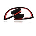 Adesso® Xtream H2B Bluetooth Compact Foldable Headset; Black/Red