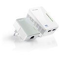 TP-LINK® TL-WPA4220KIT WiFi Powerline Extender Starter Kit; 300 Mbps