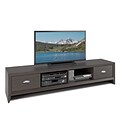 CorLiving™ Lakewood Extra Wide TV Bench For 80 TV, Modern Wenge