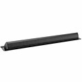 CorLiving™ MCS-408-S Tempered Glass Sound Bar Wall Shelf, Black