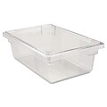 Rubbermaid® Food Storage Container, 3-1/2 Gallon, 6 High, Clear