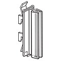 FFR Merchandising® Gondola Upright SuperGrip® 3 Sign Holder Holds Up to 0.1T, Clear, 12/Pack