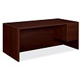 HON 10500 Series 72W Right Pedestal Desk, Mahogany (H10585RNN)