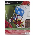 Bucilla® Holiday Drive Stocking Felt Applique Kit, 18