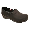 Sanita Footwear Leather Mens Professional Oil Clog Black, 13 - 13.5 (450206M-02-47)