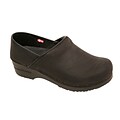 Sanita Footwear Leather Womens Professional Oil Clog Black, 4.5 - 5 (450211-02-35)