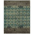 Feizy® Qing Wool and Art Silk Pile Area Rug; Silver Sage, 8 6 x 11 6