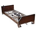 Drive Medical Delta Ultra Light Full Electric Low Bed, Half Rails